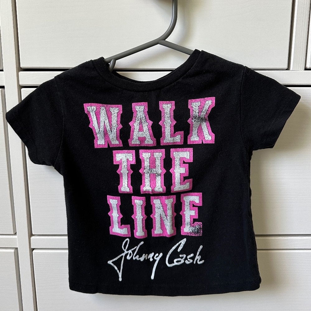 Baby Johnny Cash Tee Walk The Line Toddler